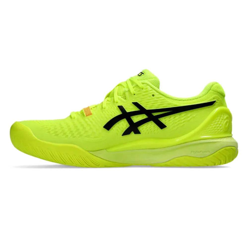 ASICS MEN'S GEL-RESOLUTION 9-PARIS (SAFETY YELLOW/BLACK)
