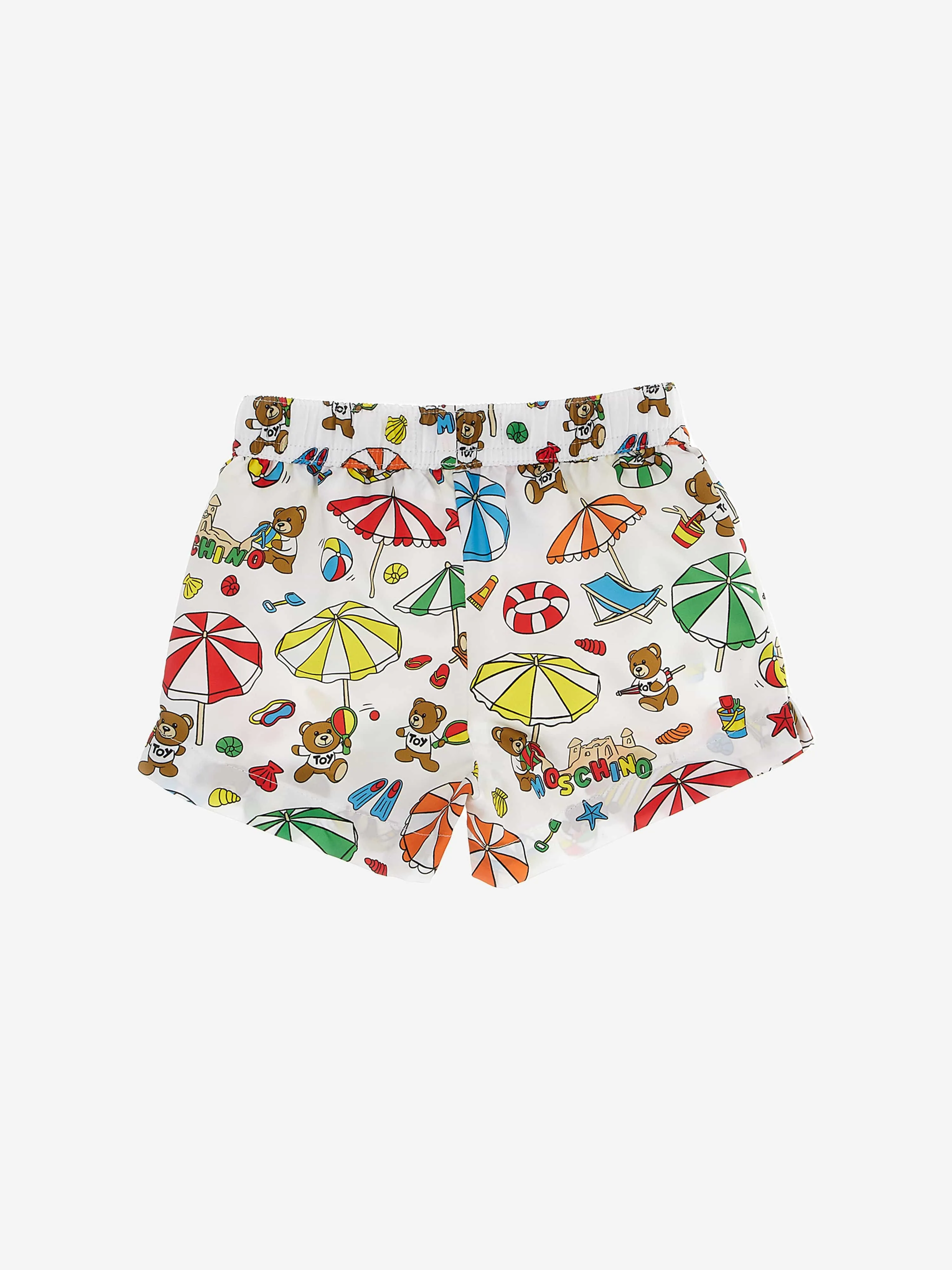 Baby Boys Beach Teddy Swim Shorts in Multicolour