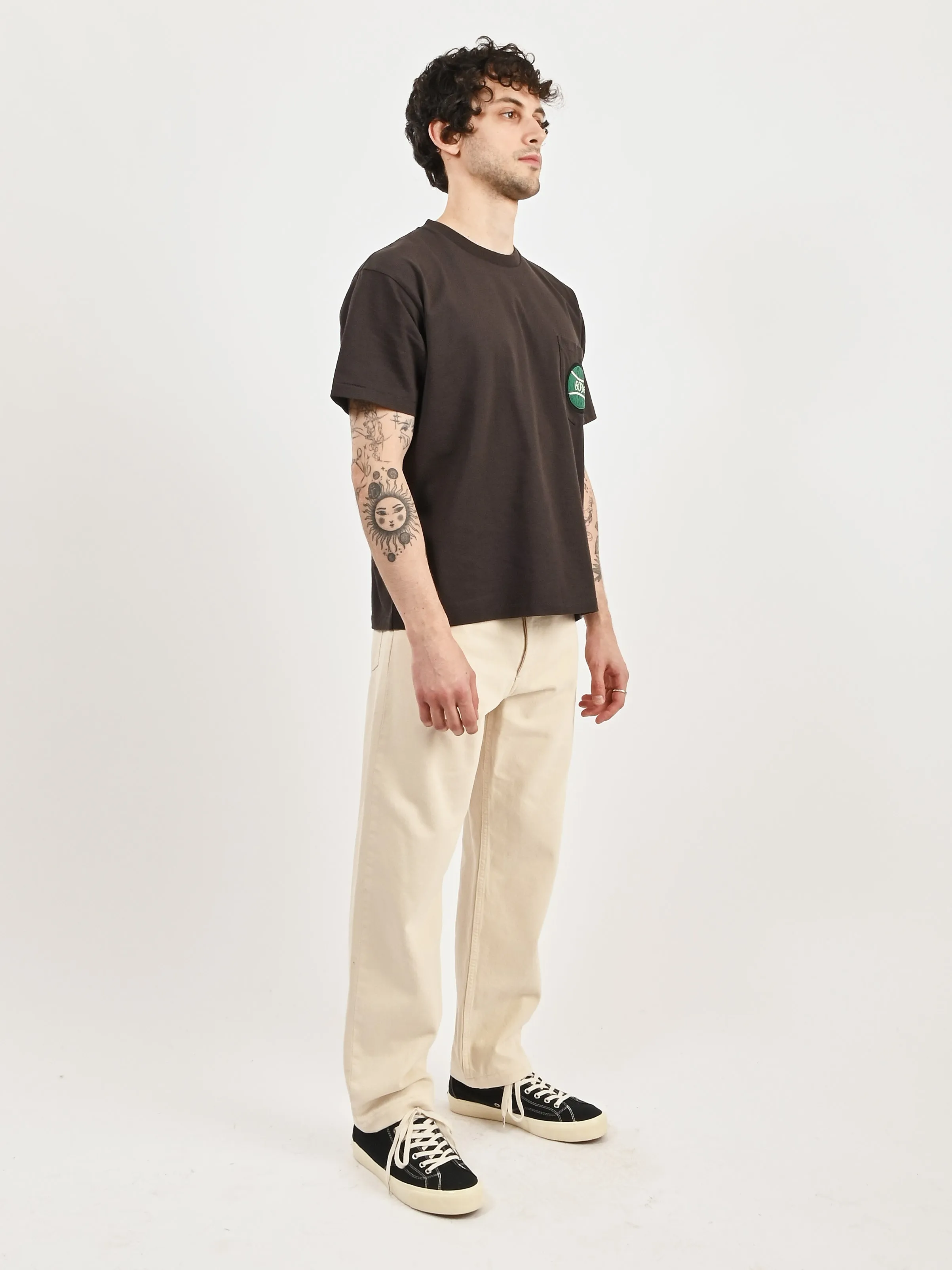 Black Game Point Pocket Tee