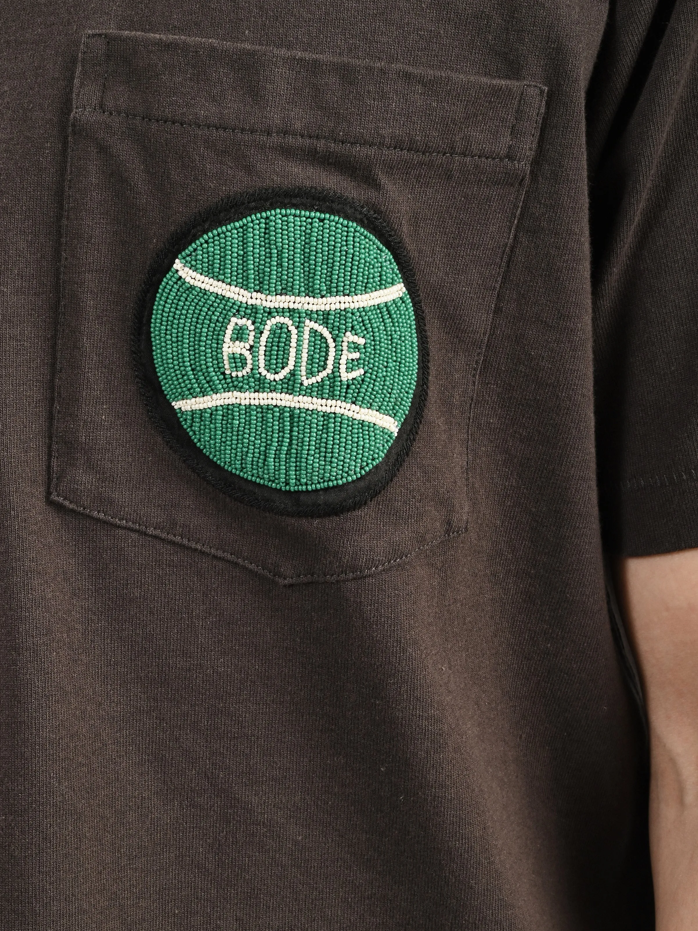 Black Game Point Pocket Tee