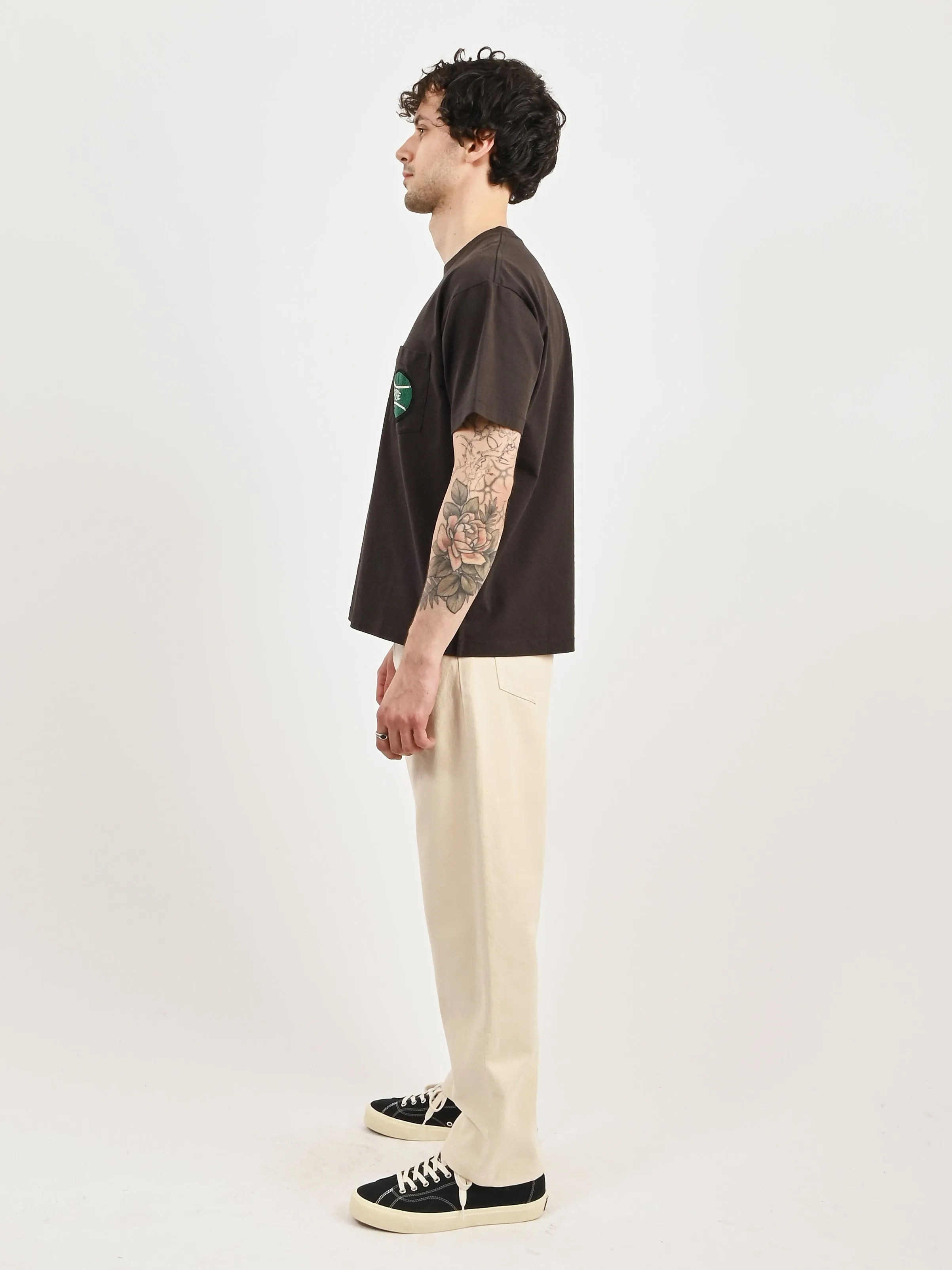 Black Game Point Pocket Tee