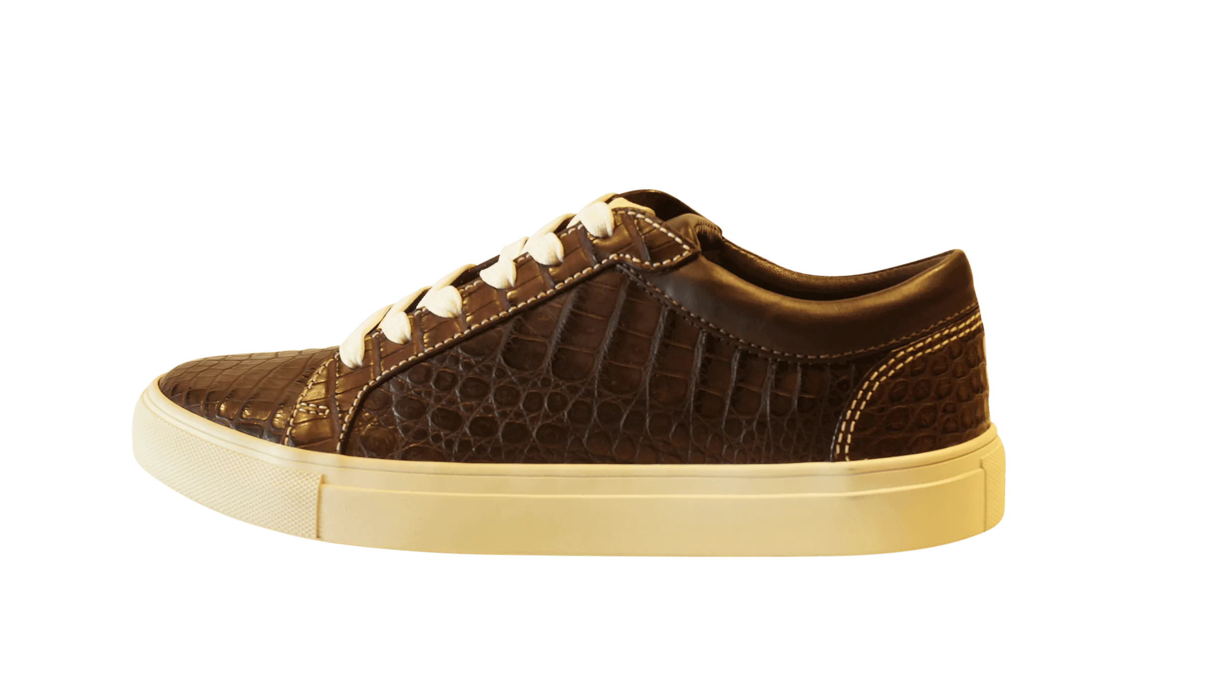 Caiman Crocodile Sneakers - The Executive