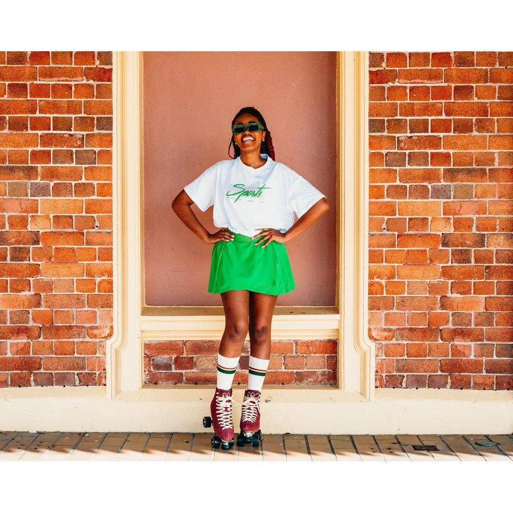 Chuffed Wanderer Burgundy Roller Skates