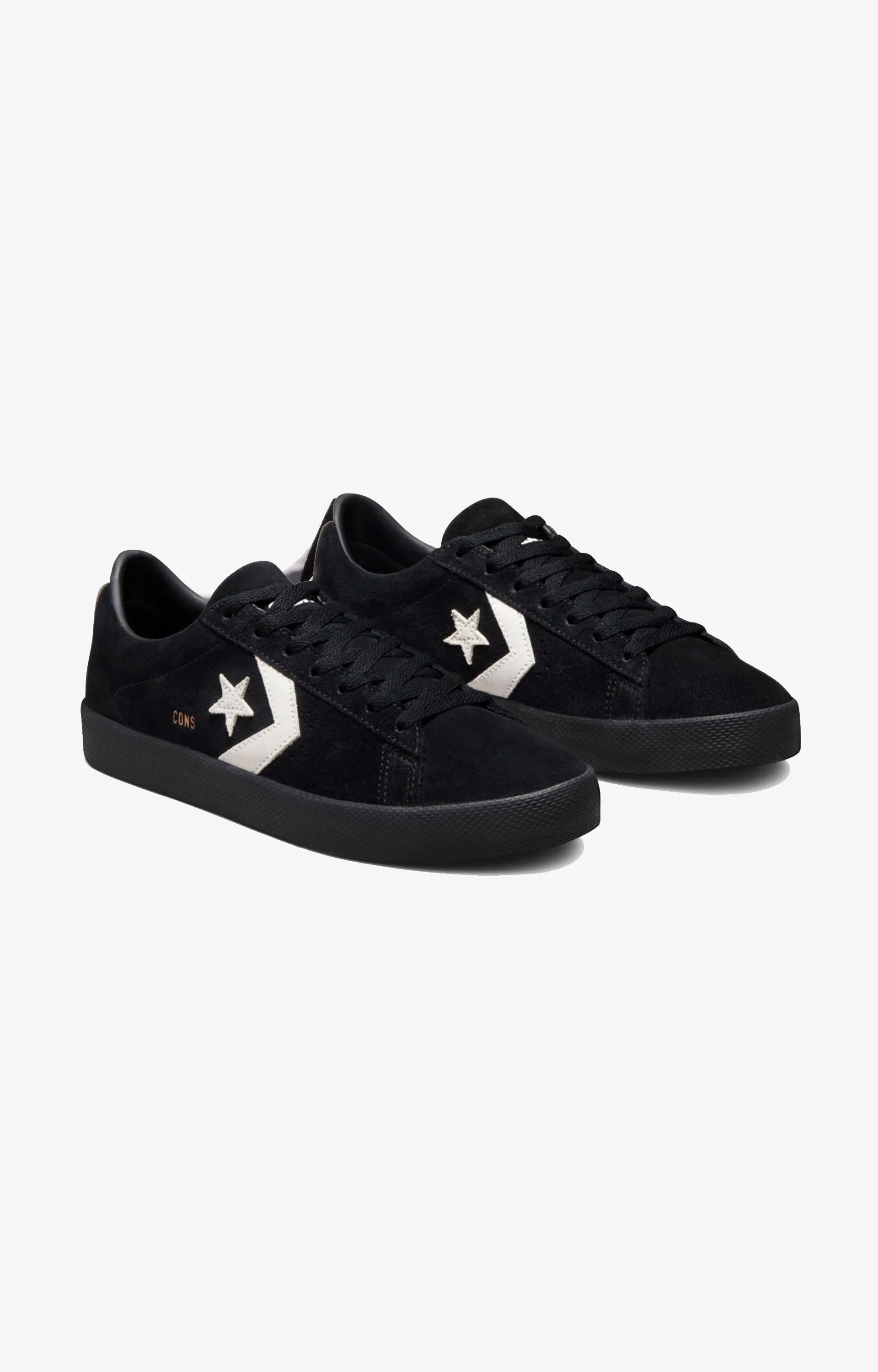 Converse Pro Leather Vulc Low Mens Shoe, Black