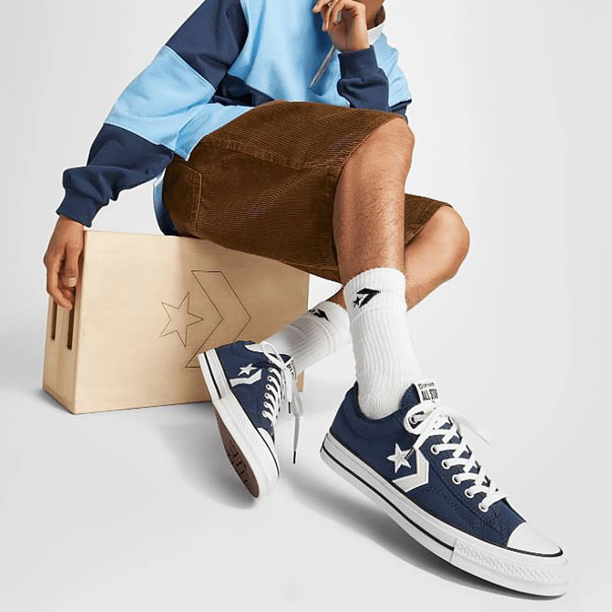 Converse | STAR PLAYER 76 { BLUE/WHITE