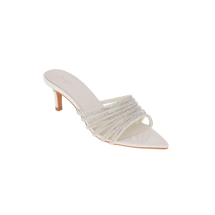 Diamante Strap Mule Sandal BDV 080