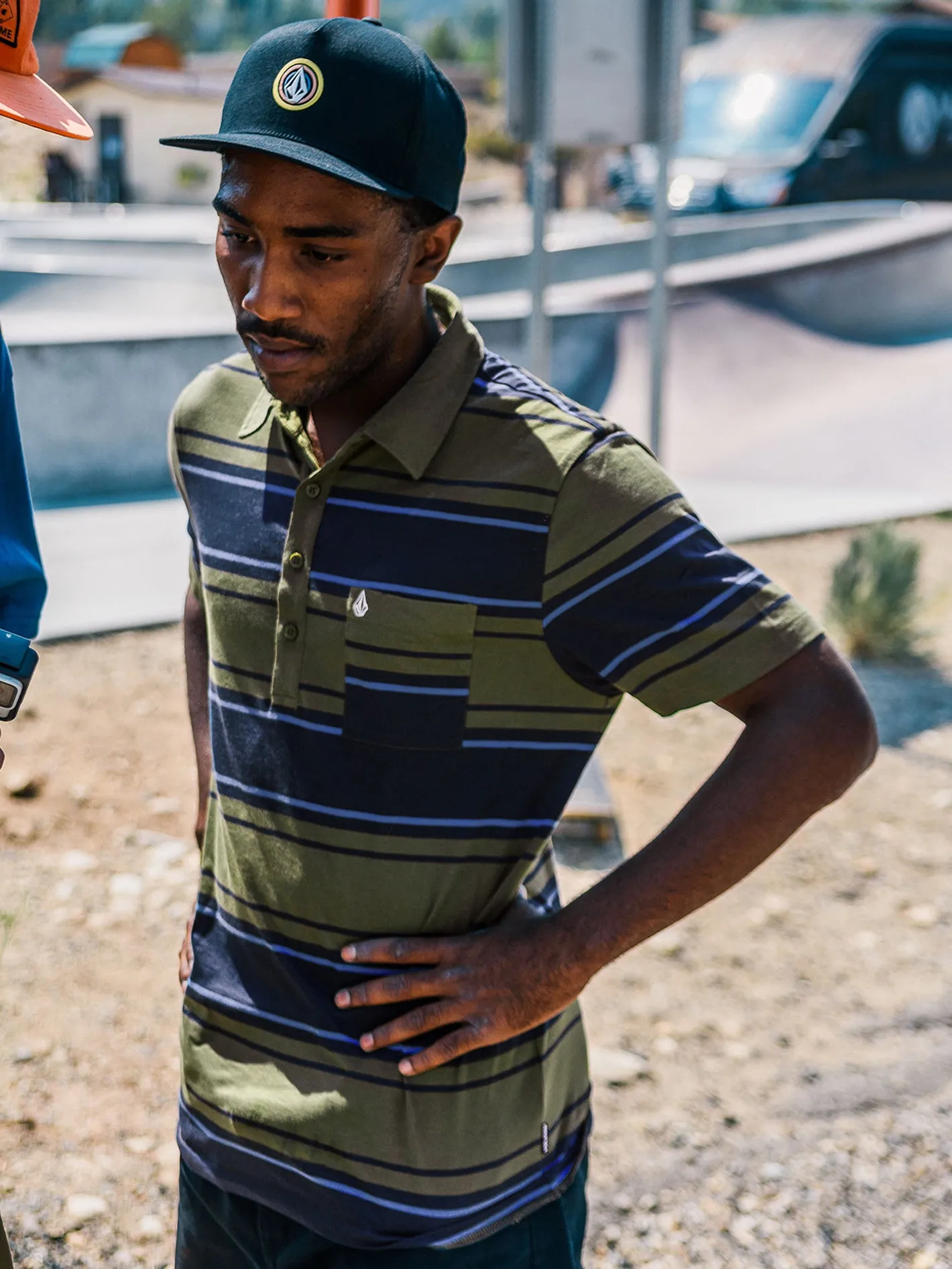 Ego Flow Polo Short Sleeve - Military