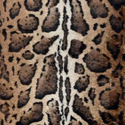Faux Fur Throws - Tissavel Faux Fur in Ocelot