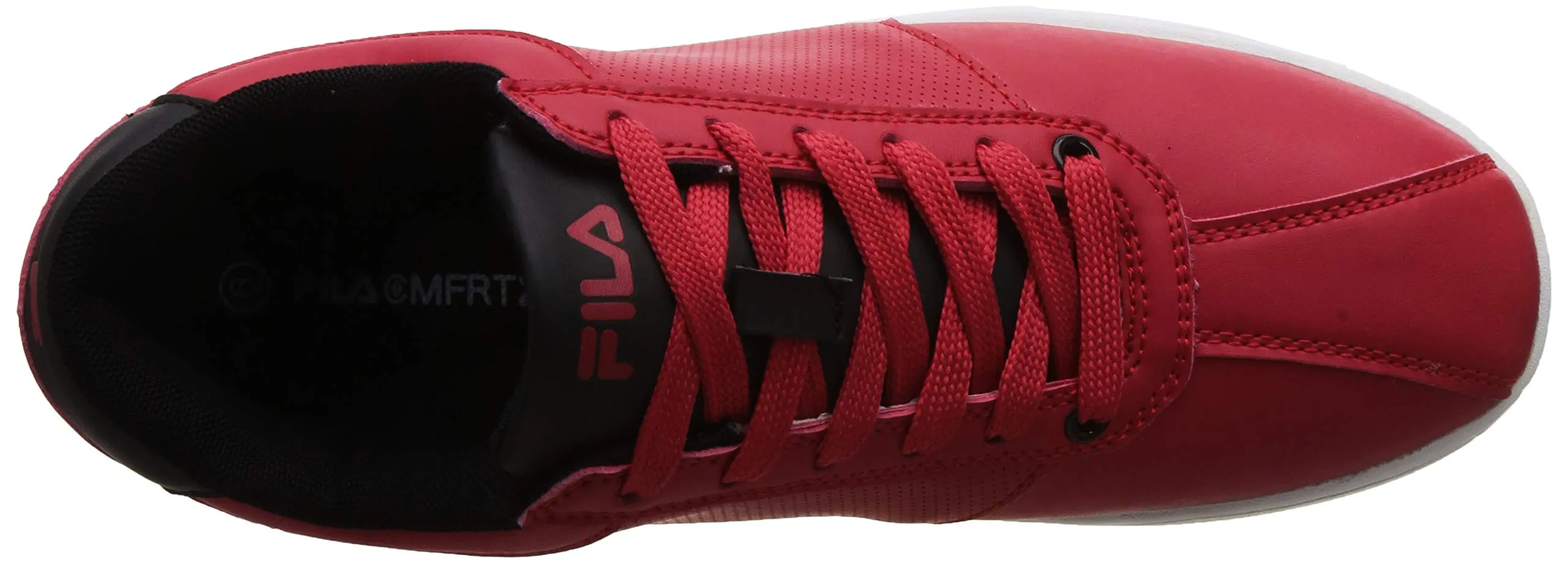FILA mens COBI CHN RD/BLK Sneakers