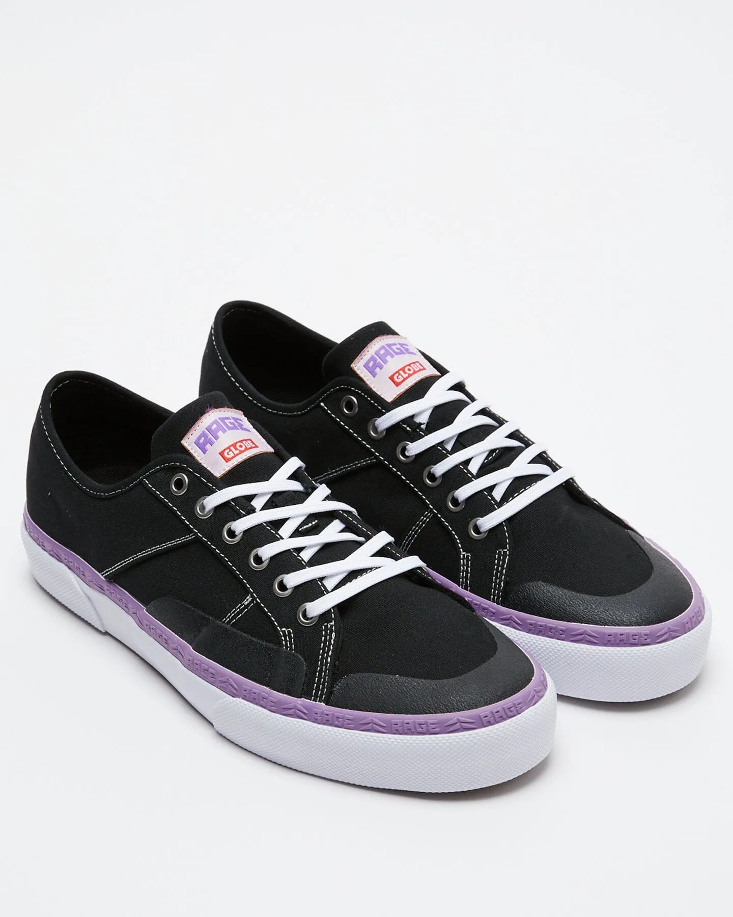 GLOBE Surplus Shoes Black/White/Rage