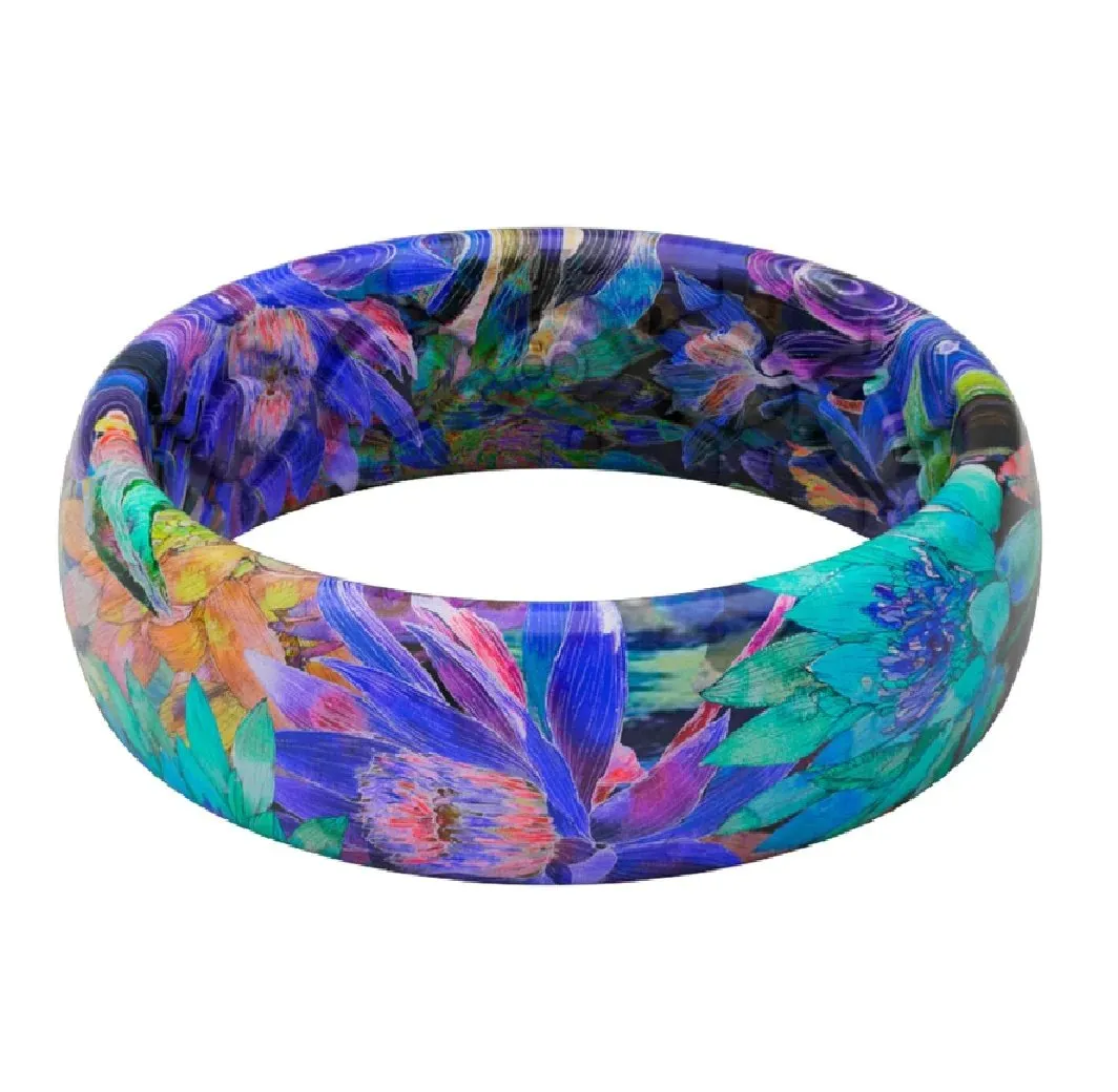 Groove Life Silicone Ring, Twilight Blossom