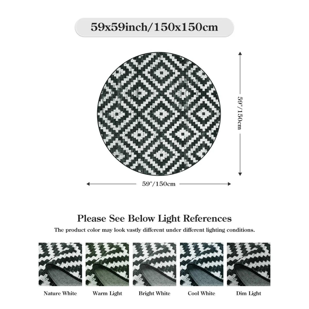Joanne Modern Moroccan Geometric Kilim Black Rug