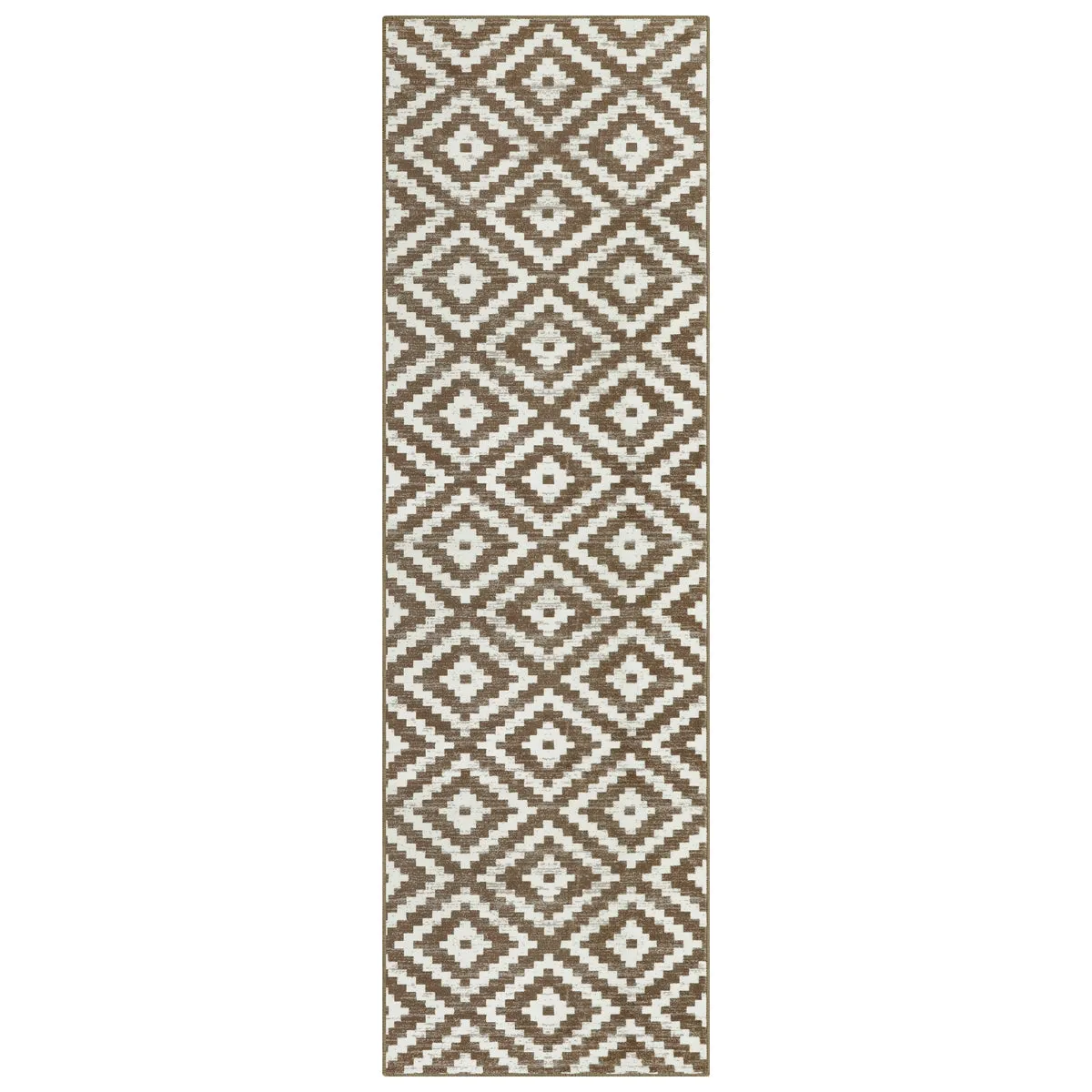 Joanne Modern Moroccan Geometric Kilim Khaki Rug