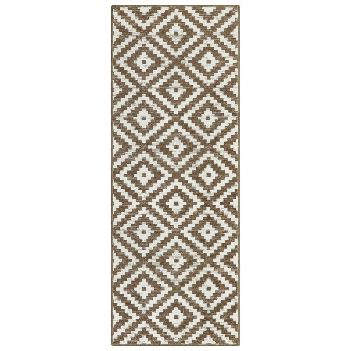 Joanne Modern Moroccan Geometric Kilim Khaki Rug