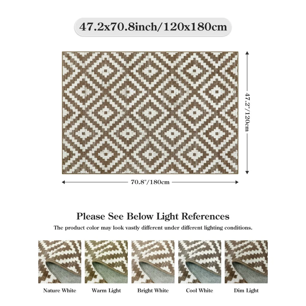 Joanne Modern Moroccan Geometric Kilim Khaki Rug
