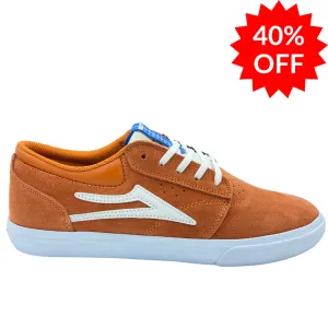 Lakai Griffin Skate Shoes - Orange Suede