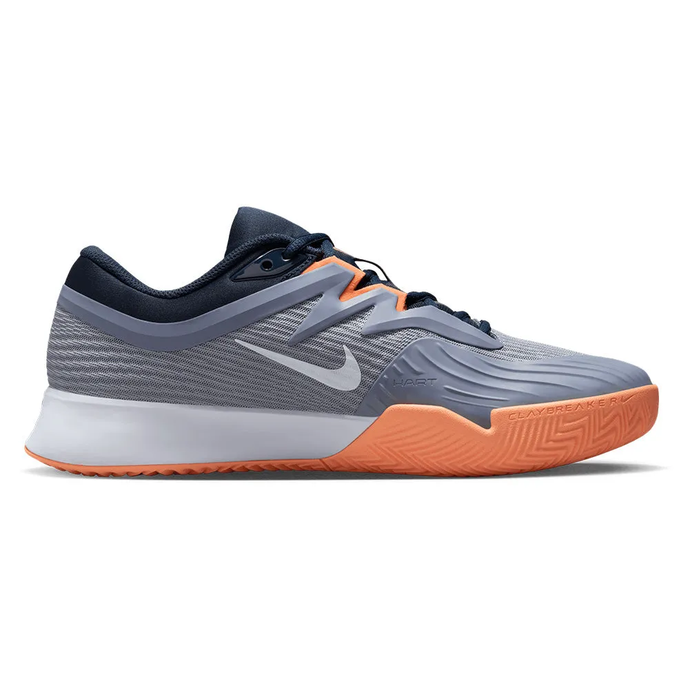 Mens Zoom Vapor Pro 3 Clay Tennis Shoes Ashlen Slate and Obsidian