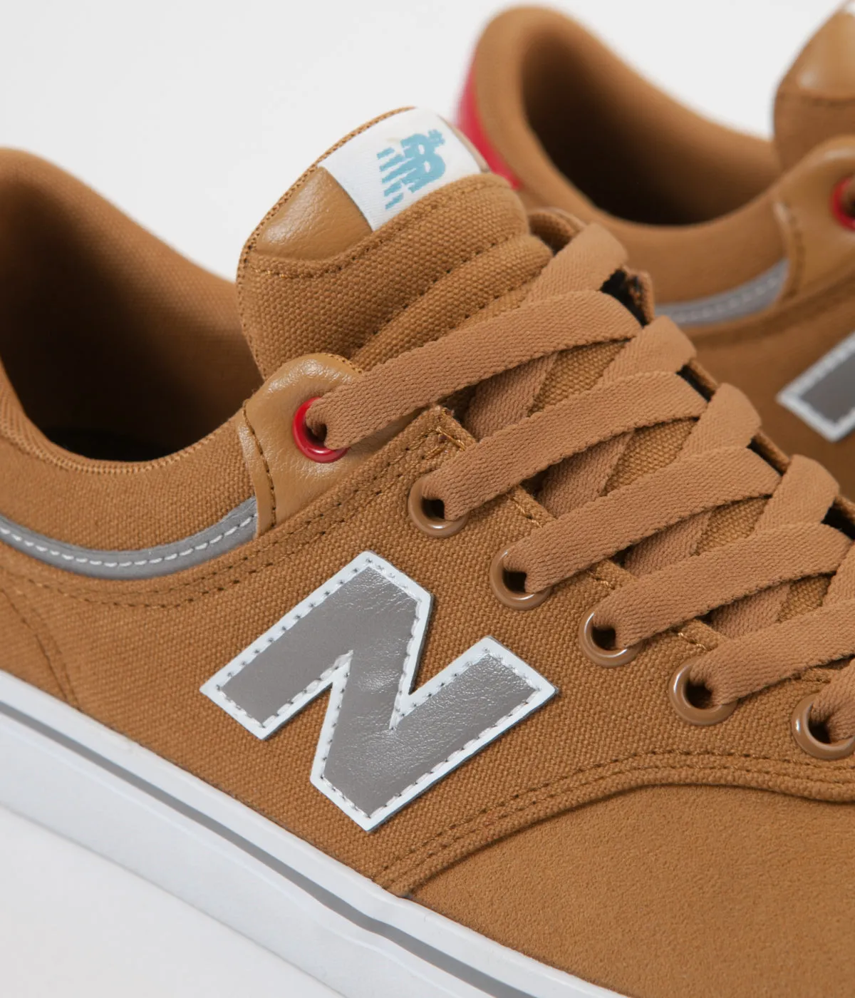 New Balance Numeric 255 Shoes - Brown / Red