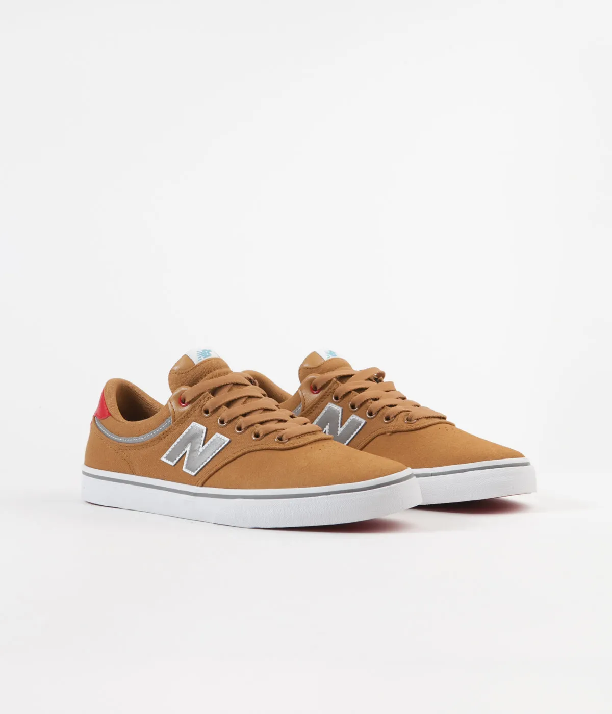 New Balance Numeric 255 Shoes - Brown / Red