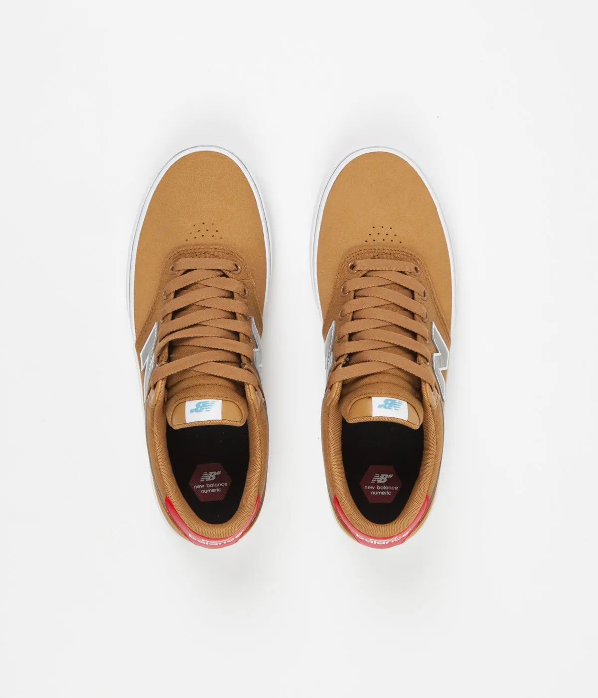 New Balance Numeric 255 Shoes - Brown / Red