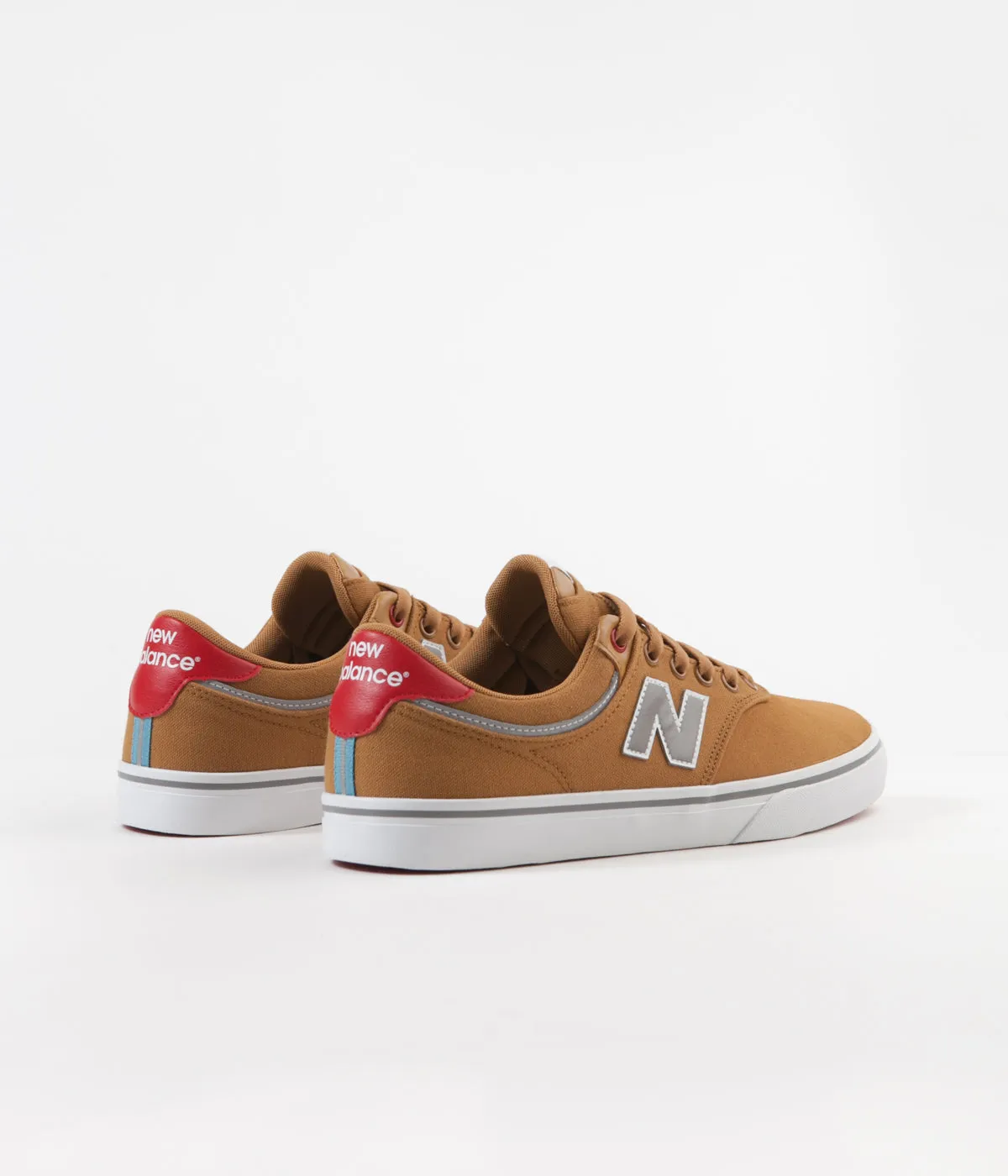 New Balance Numeric 255 Shoes - Brown / Red