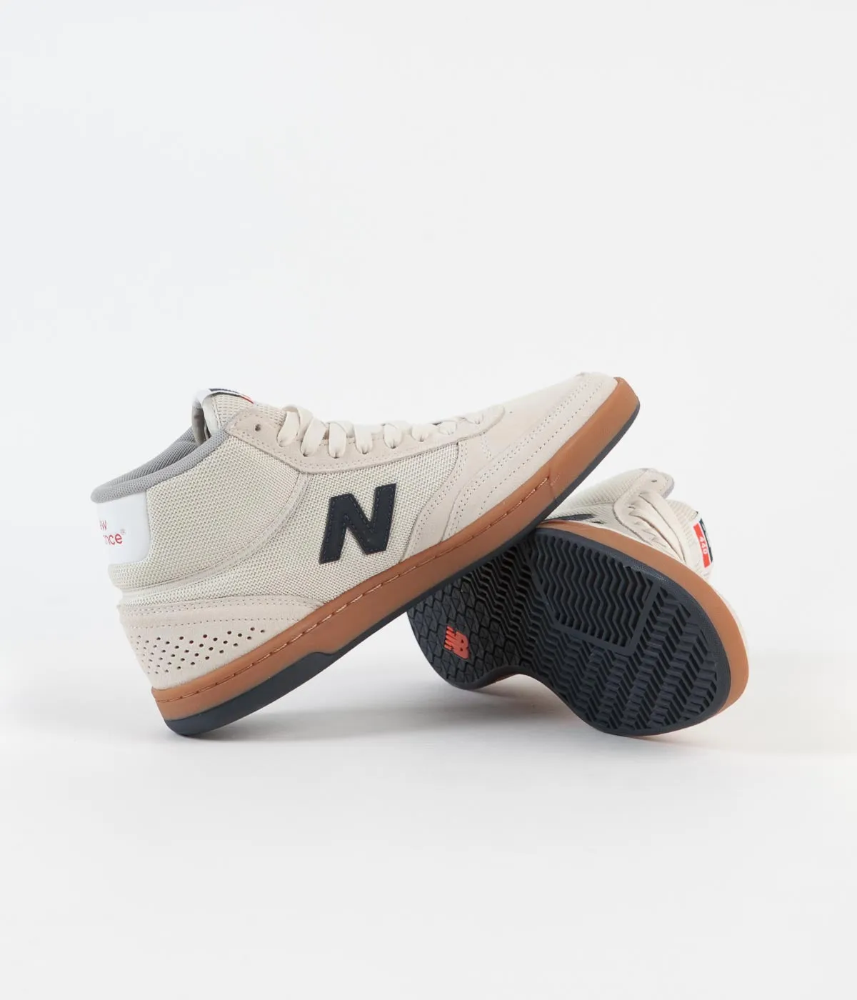 New Balance Numeric 440 Hi Shoes - Navy / Red