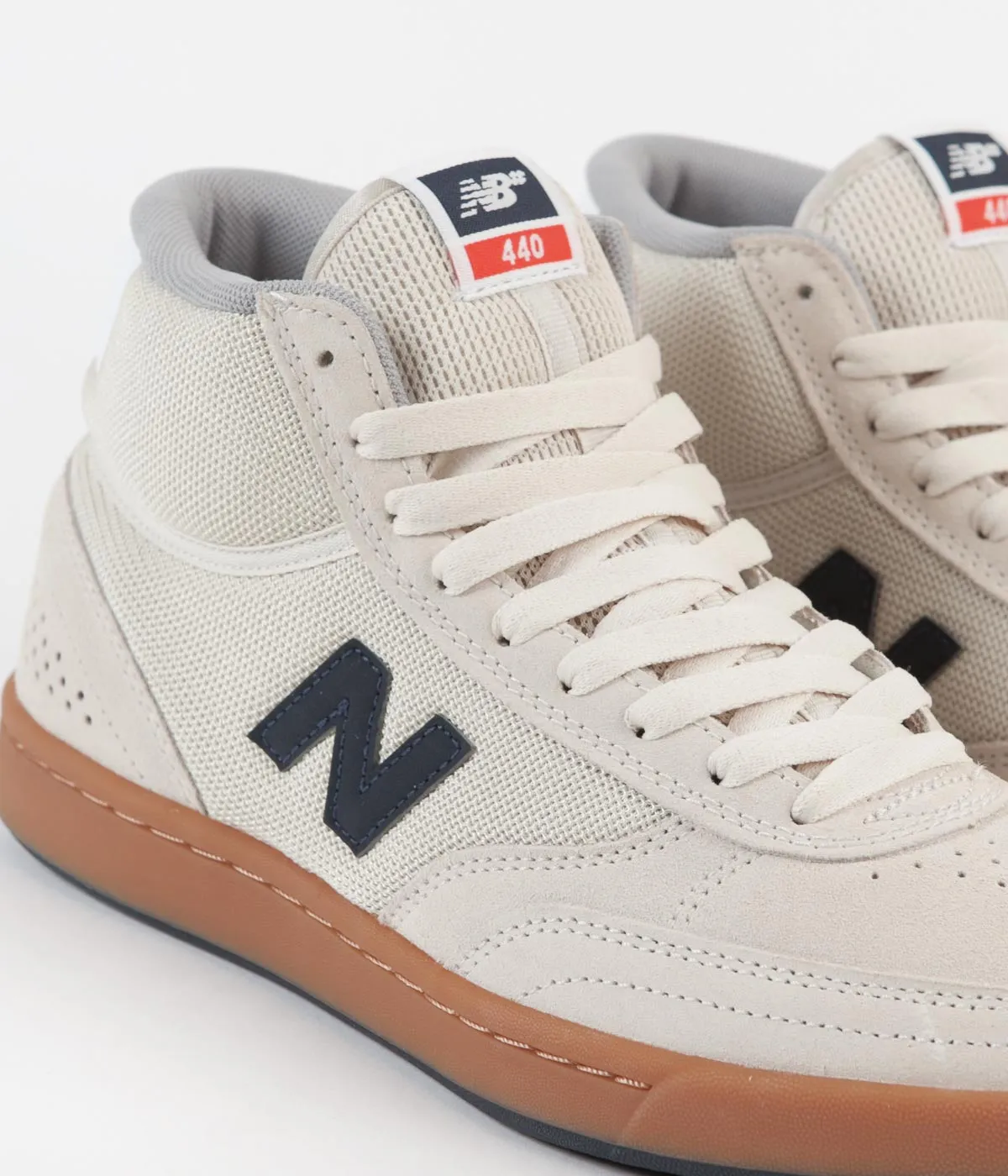 New Balance Numeric 440 Hi Shoes - Navy / Red