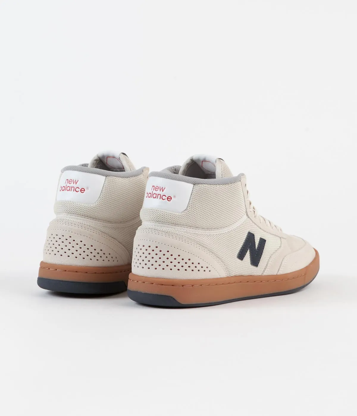 New Balance Numeric 440 Hi Shoes - Navy / Red