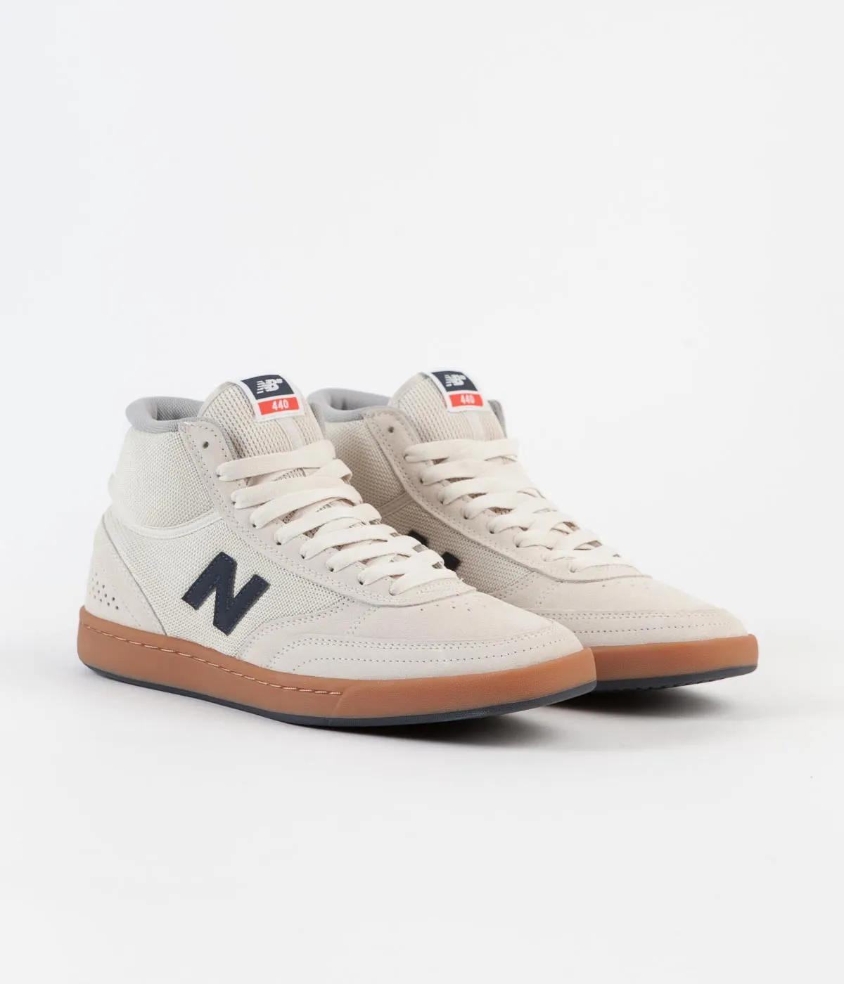 New Balance Numeric 440 Hi Shoes - Navy / Red