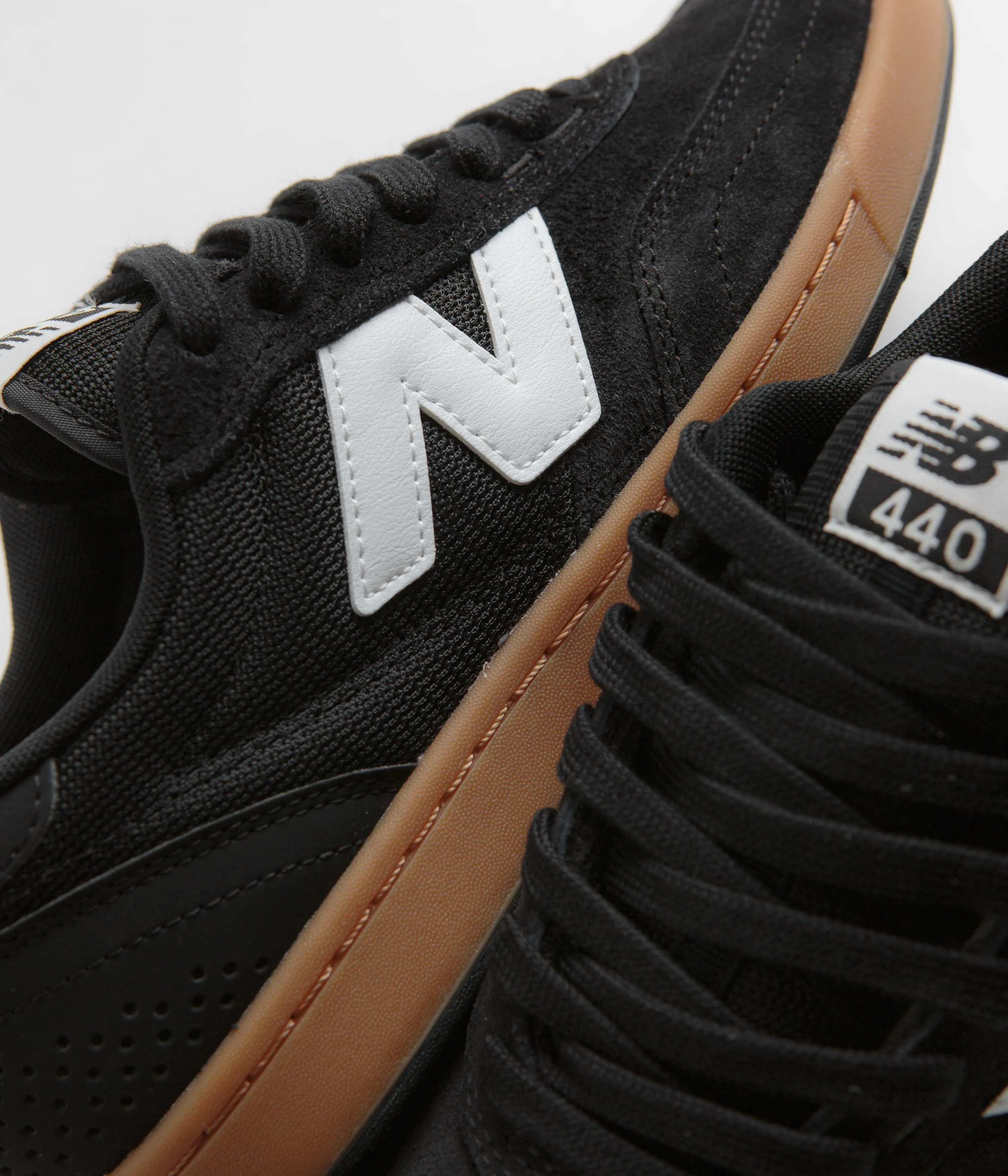 New Balance Numeric 440 Shoes - Black / Gum / White