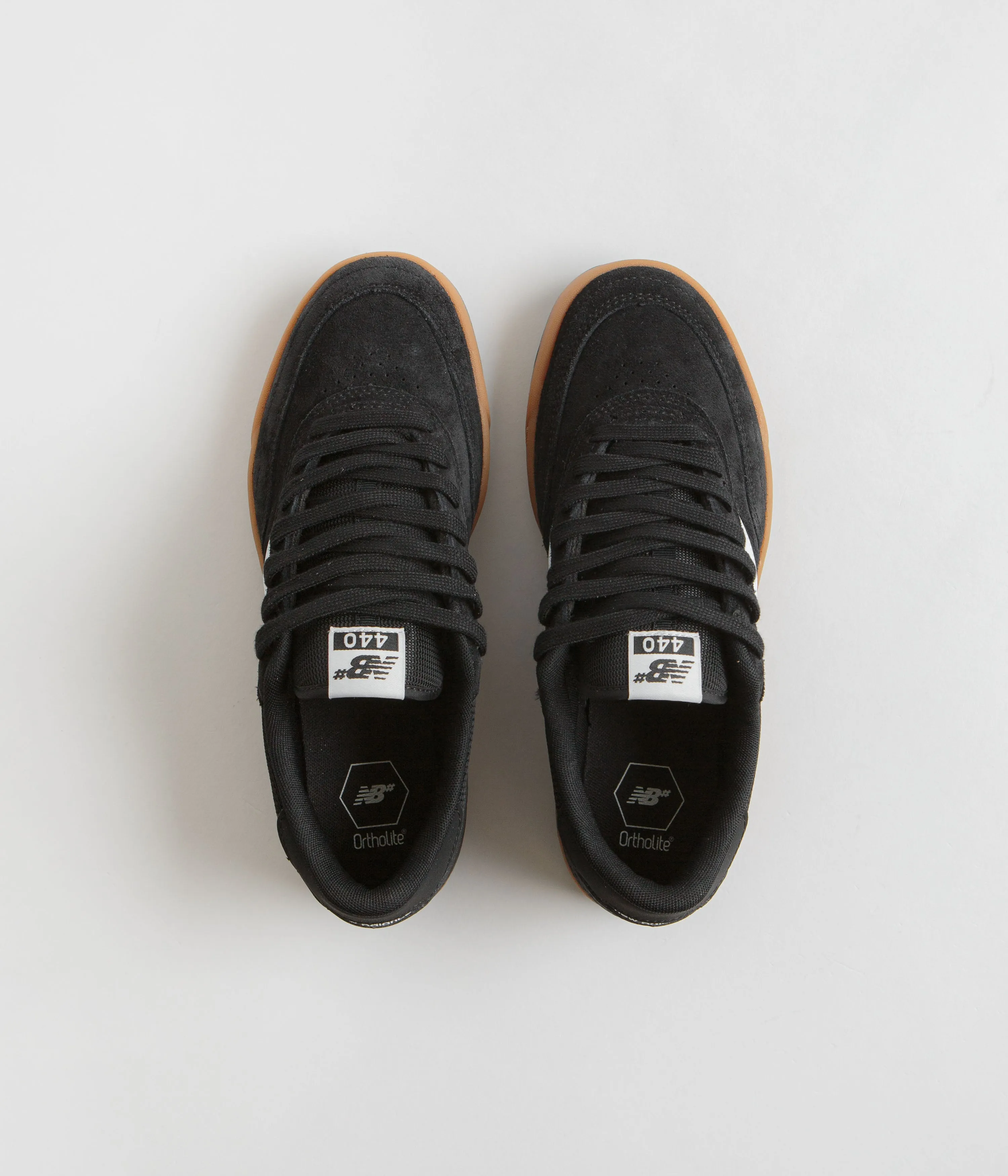 New Balance Numeric 440 Shoes - Black / Gum / White