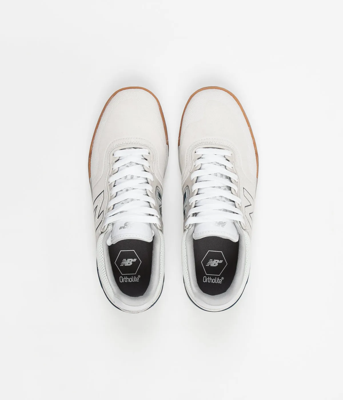 New Balance Numeric 913 Shoes - Sea Salt / Dark Sea