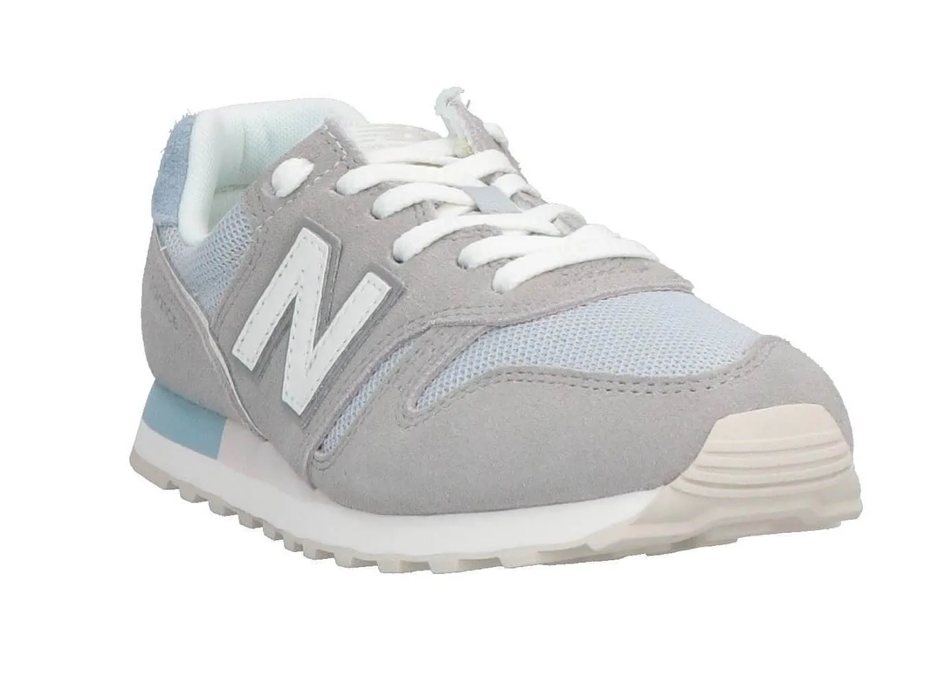 New Balance sneakers, grey/blue/white
