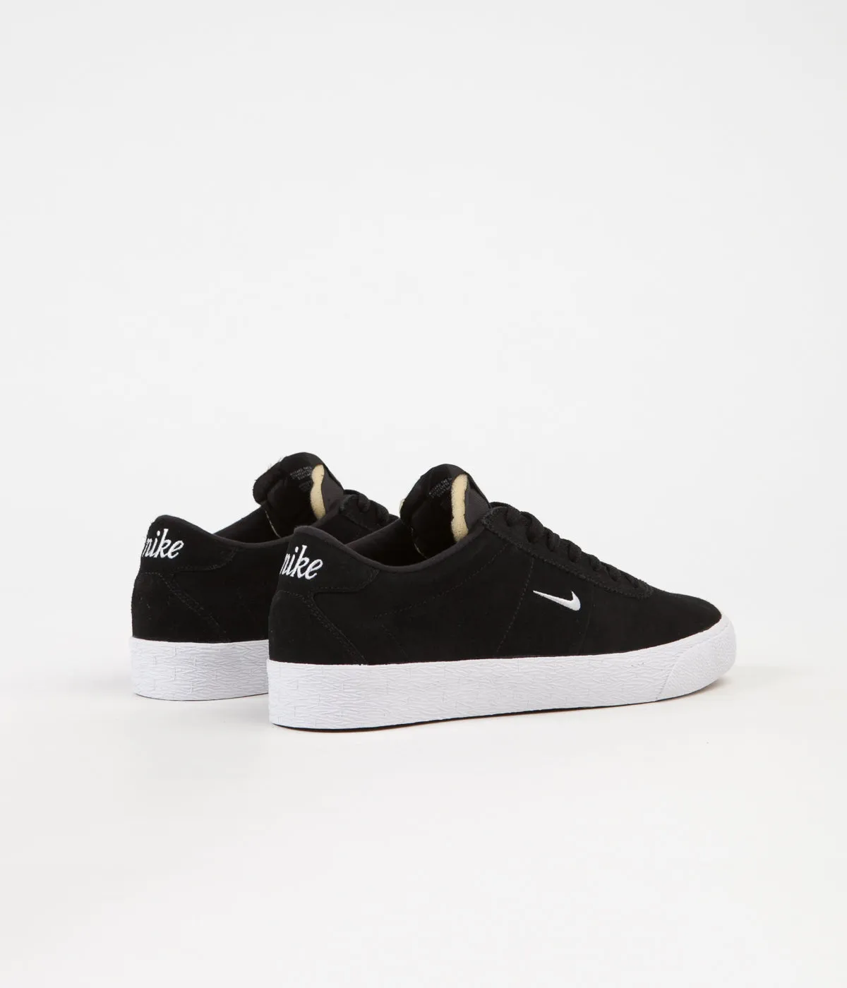 Nike SB Bruin Ultra Shoes - Black / White - Gum Light Brown