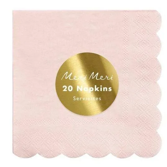 Pink Small Napkins