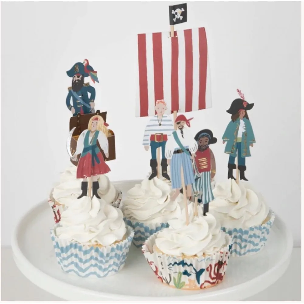 Pirate Ship Cupcake Kit