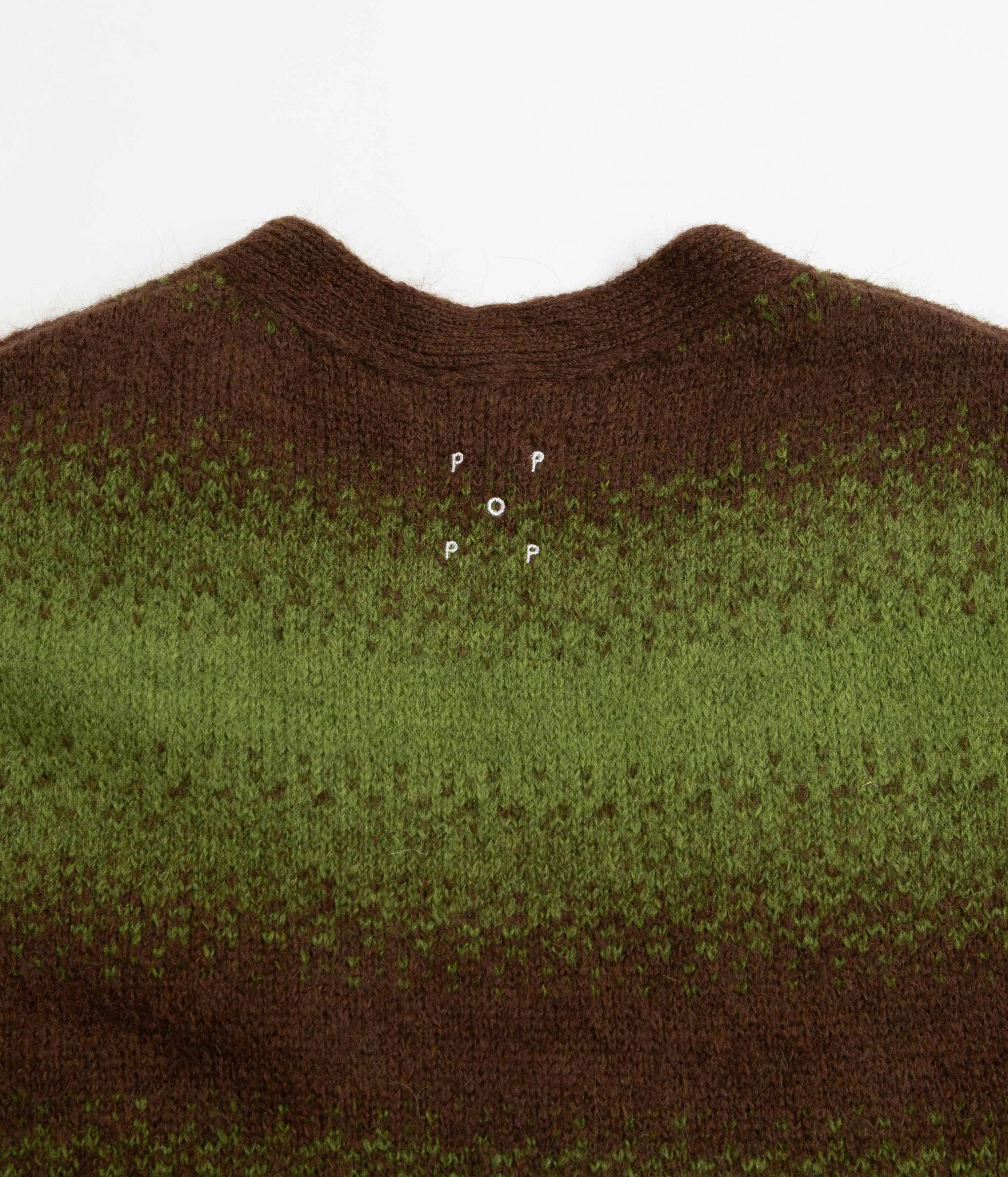 Pop Trading Company Striped Cardigan - Delicioso / Foliage