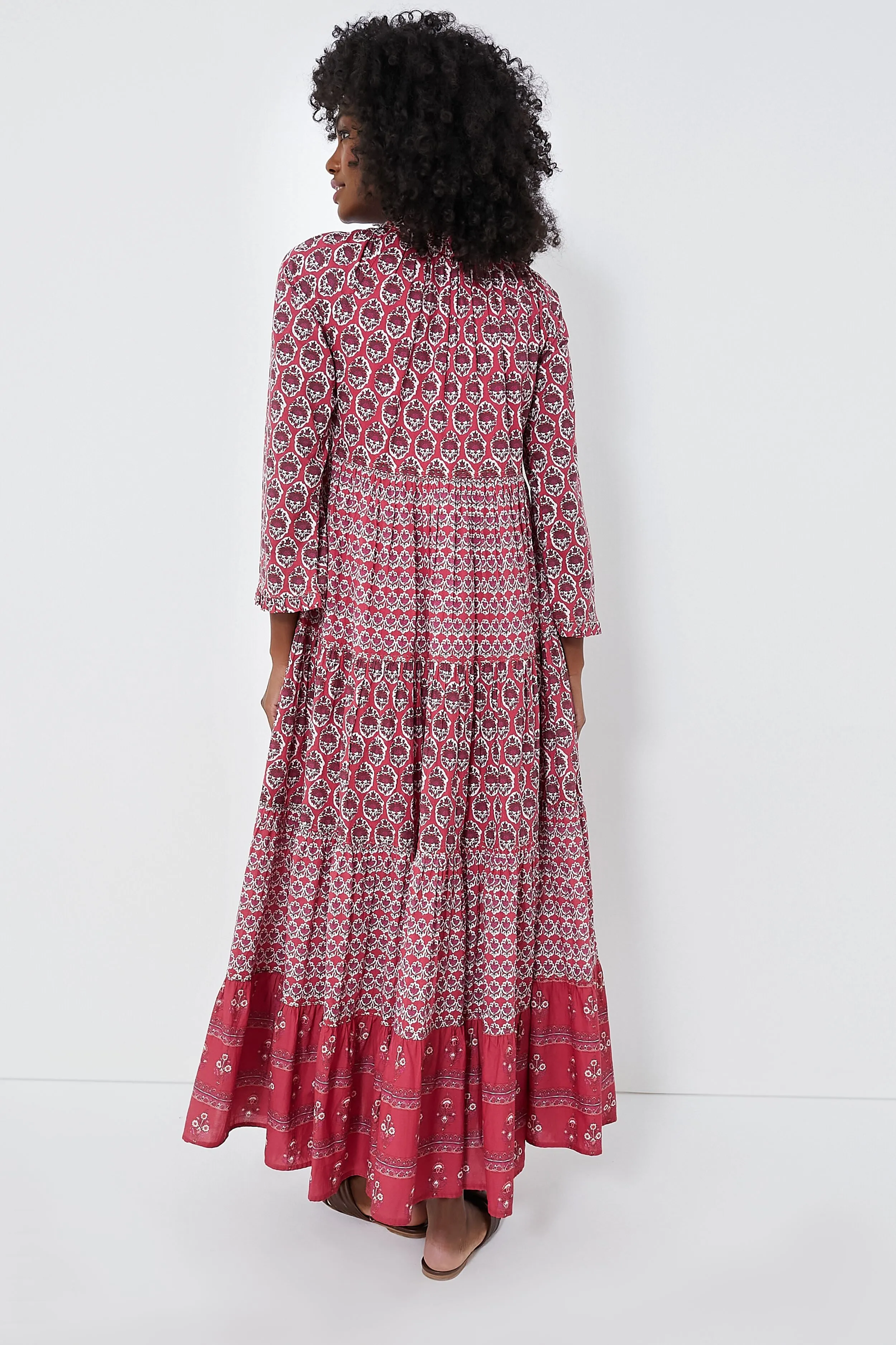 Red Gwenyth Sonia Maxi Dress