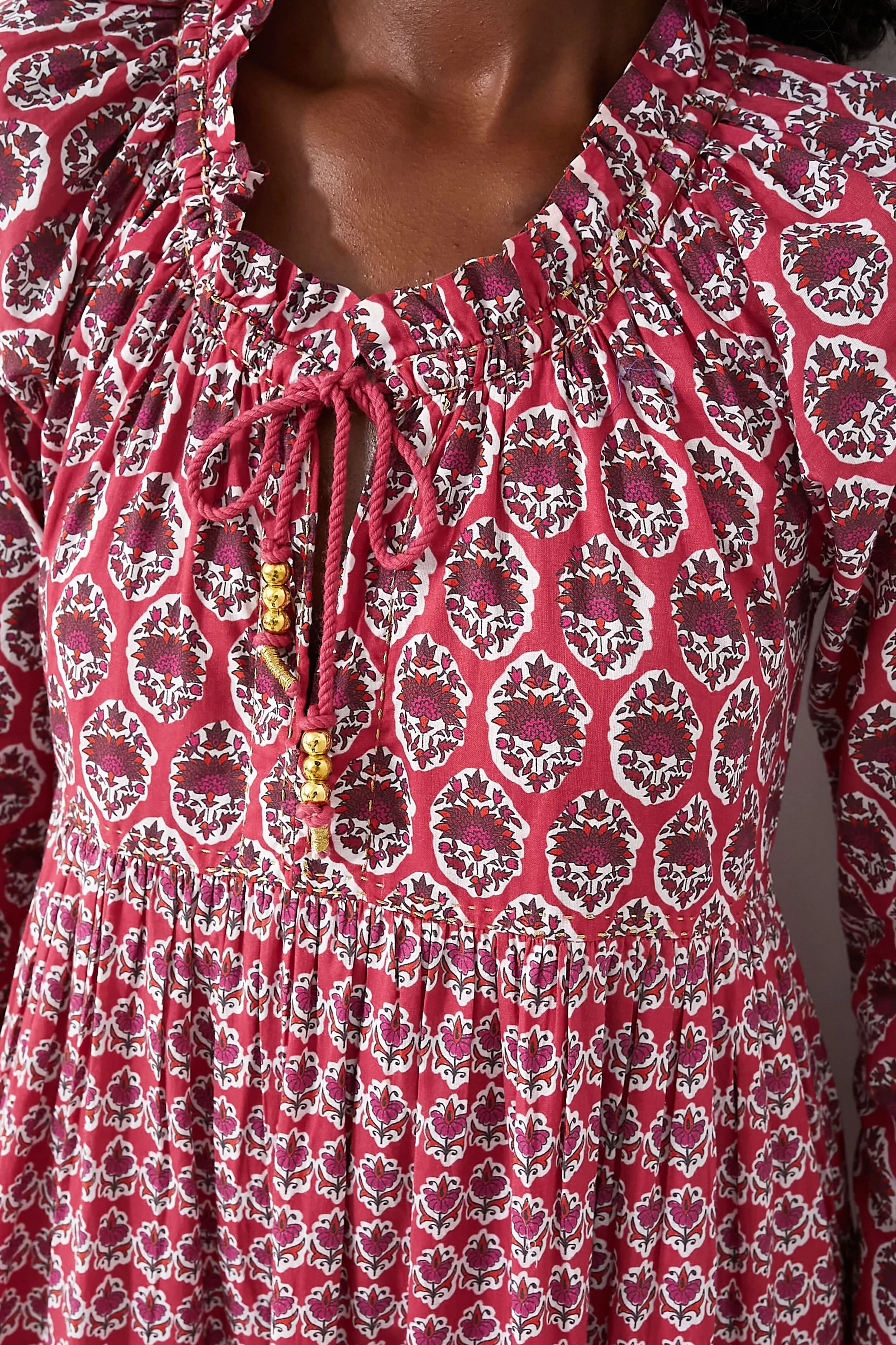 Red Gwenyth Sonia Maxi Dress