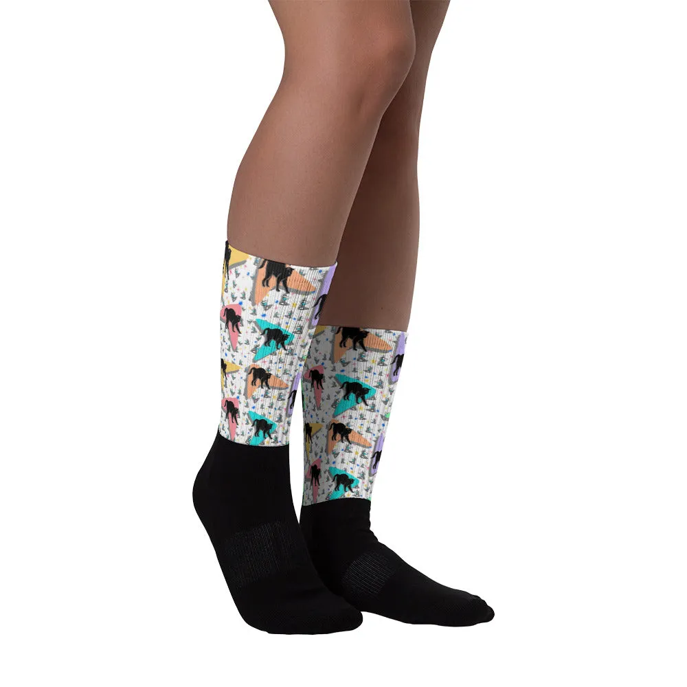 RETRO KITTY COCKTAILS Socks