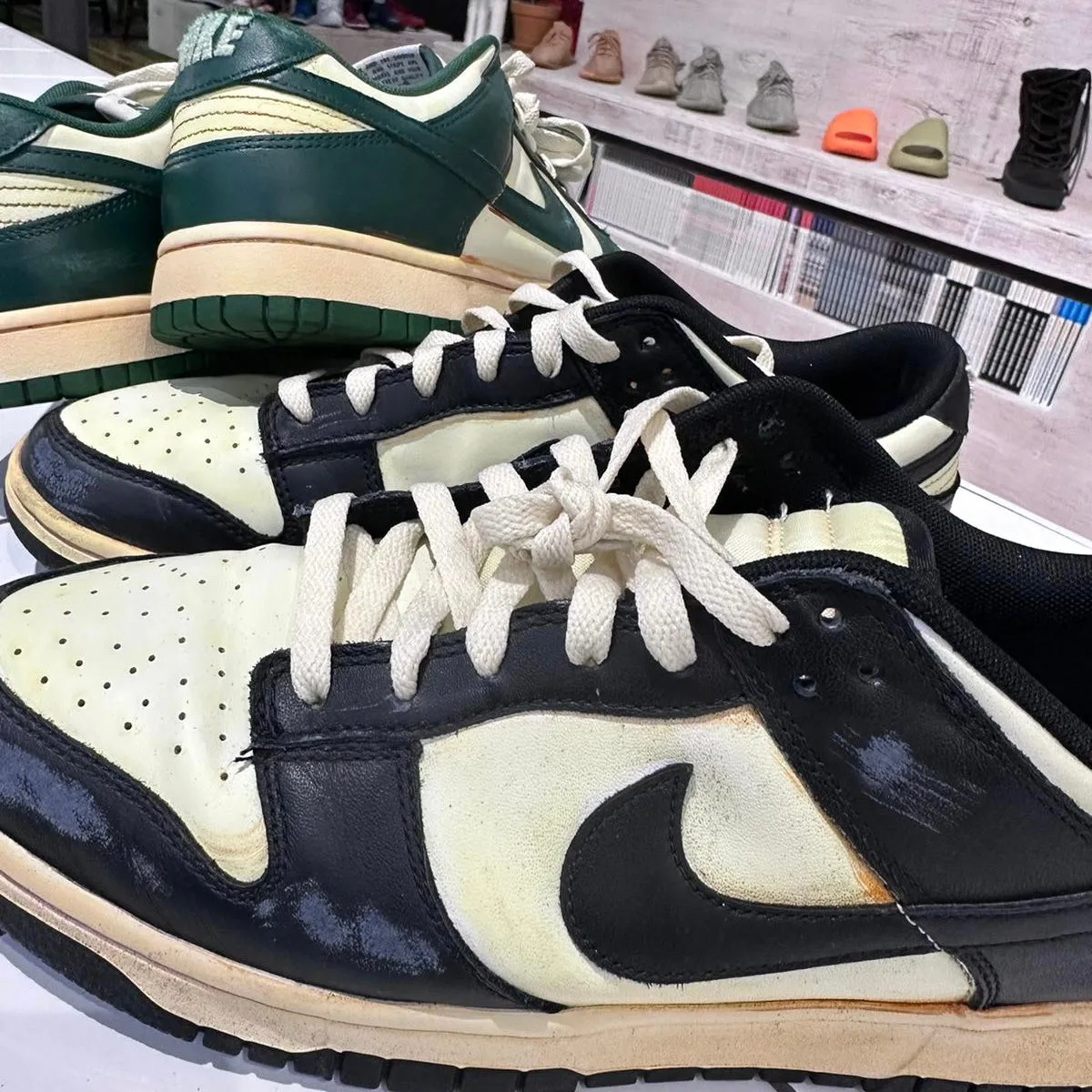 SNEAKER AGEING SERVICE <br> WITH RETURN SHIPPING <br> PRICE - £75 