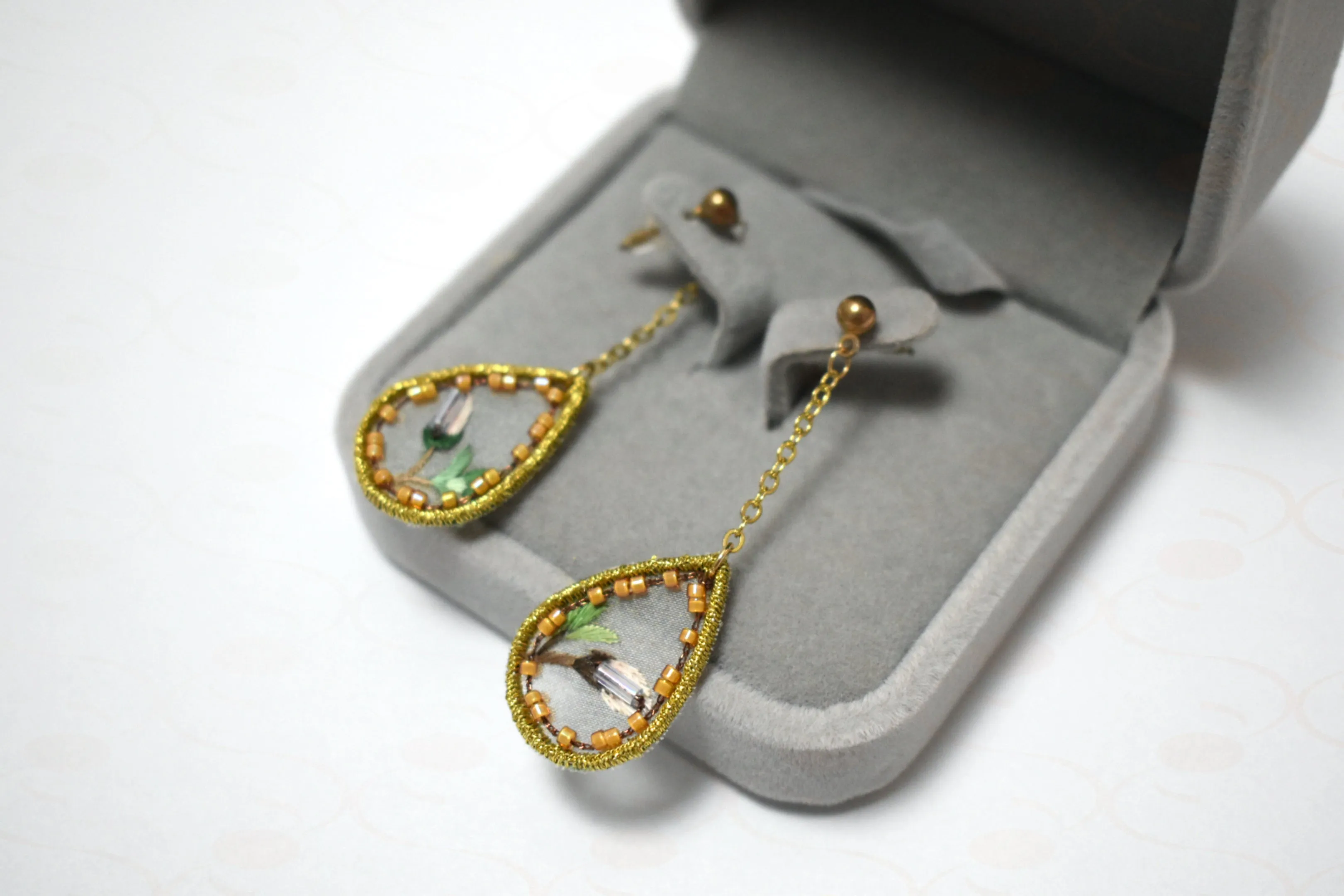 Suzhou Embroidery Earrings