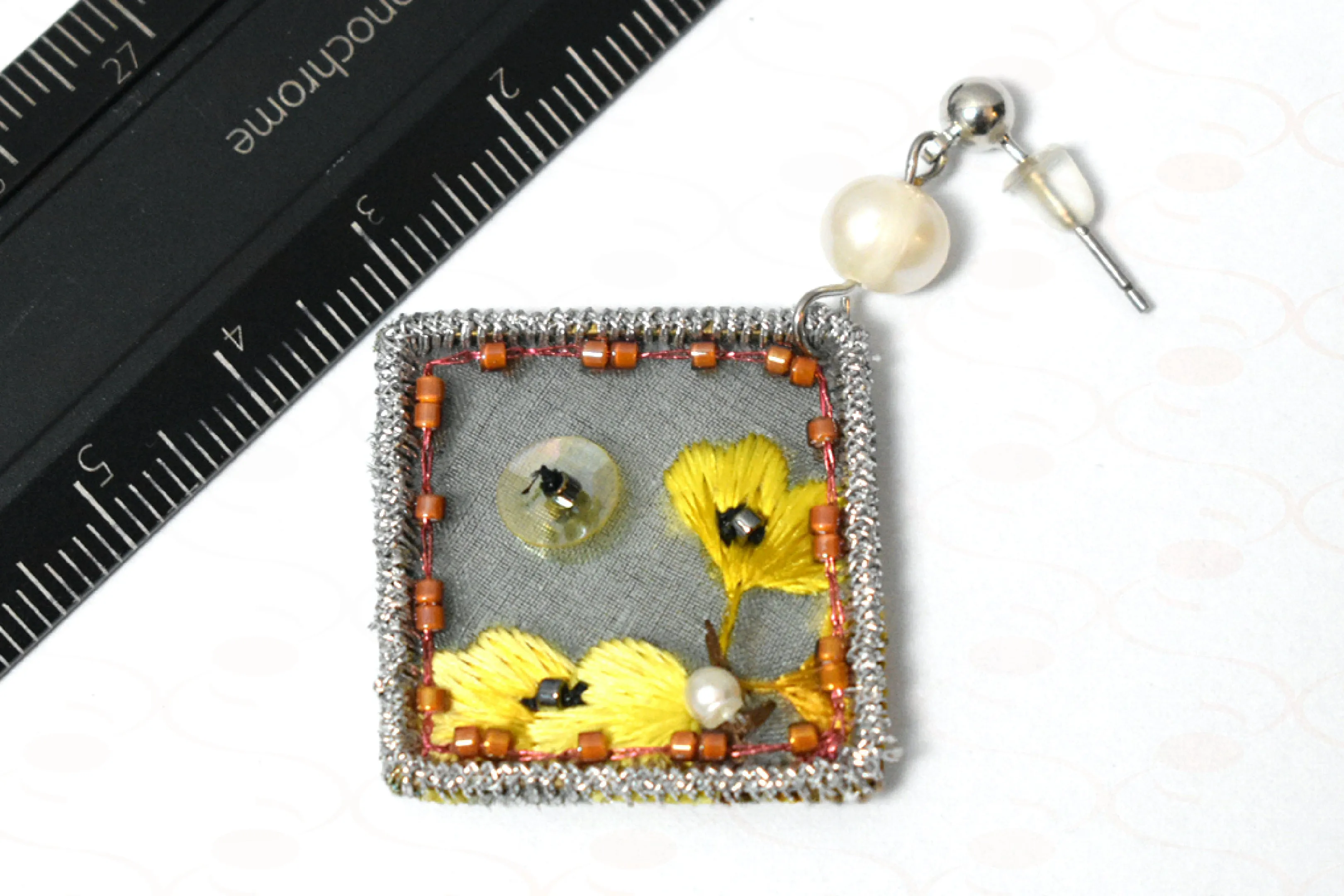 Suzhou Embroidery Earrings