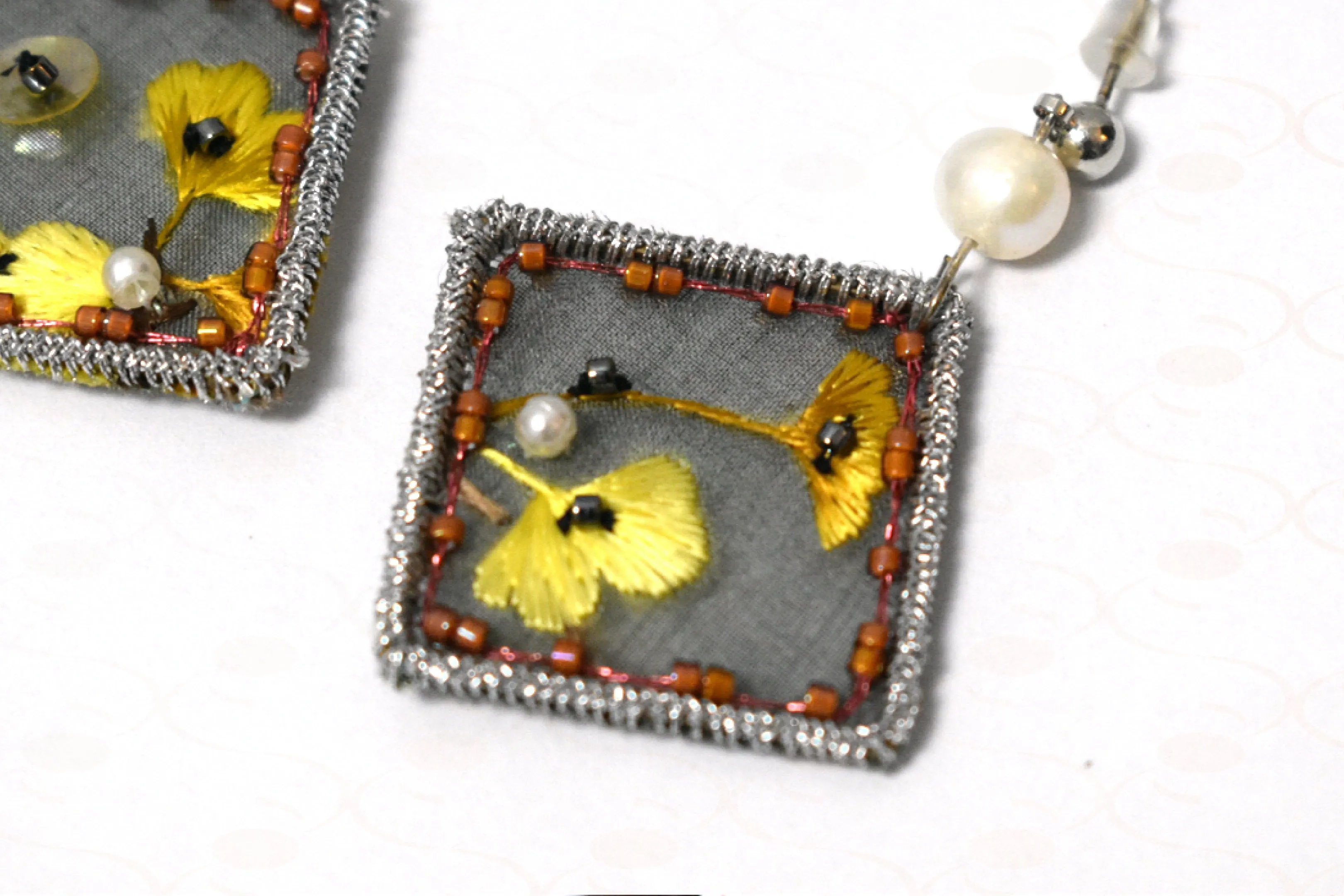 Suzhou Embroidery Earrings
