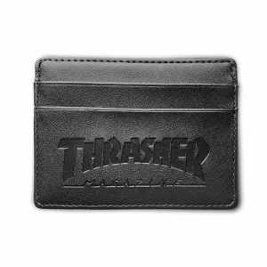 Thrasher Card Wallet Black