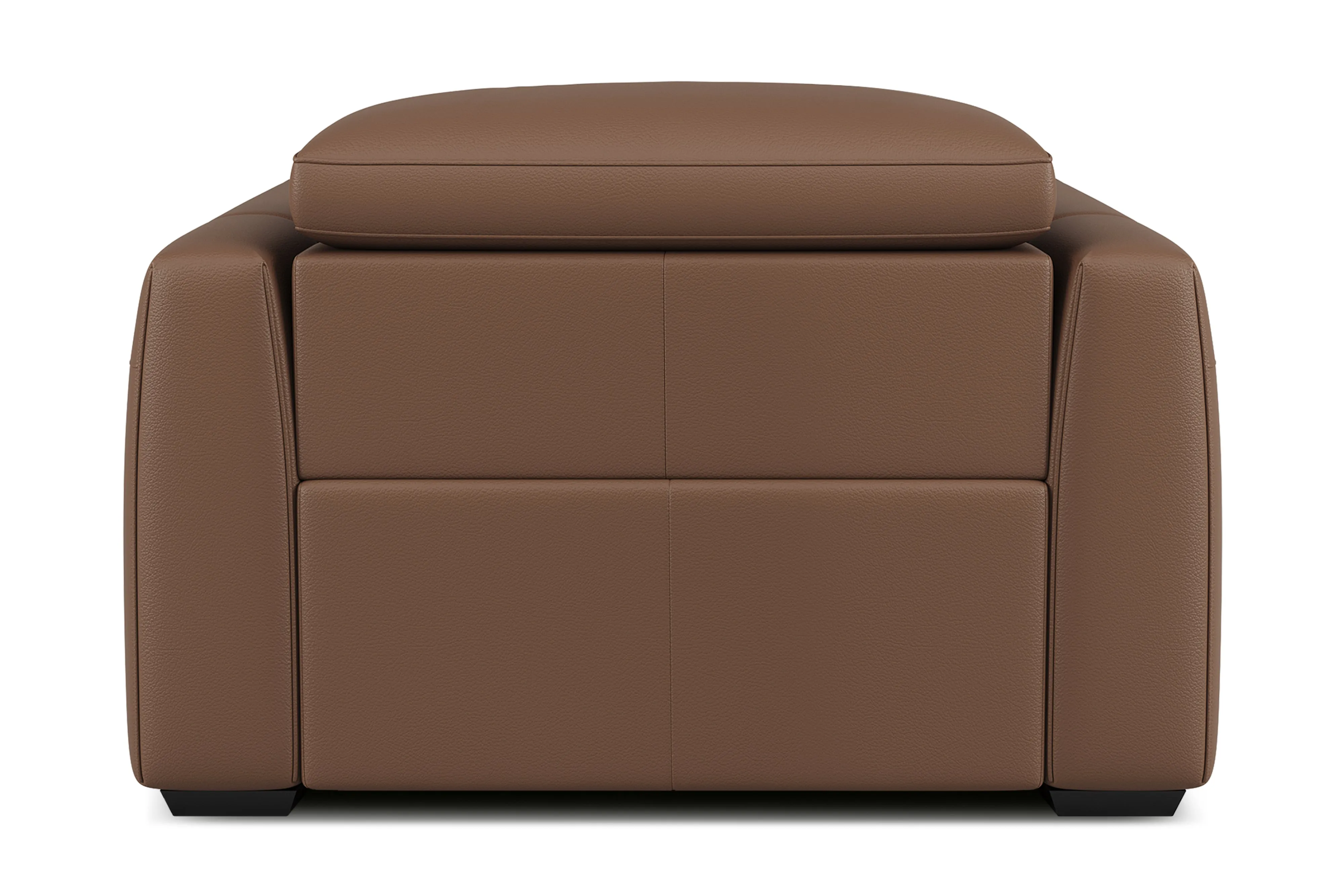 Valencia Carmen Leather Single Recliner Chair, Brown