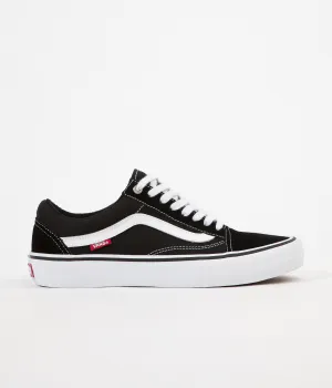 Vans Old Skool Pro Shoes - Black / White