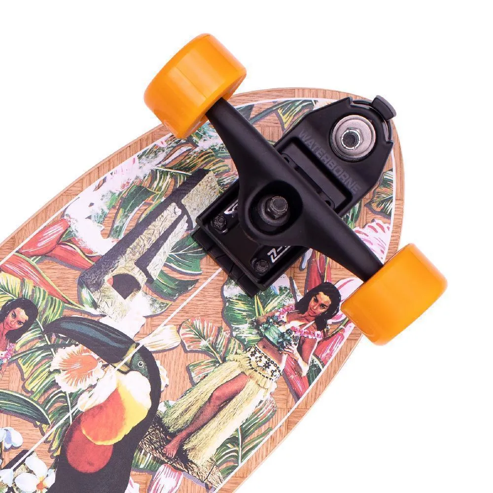 Z-Flex 31" Surfskate Fish Banana Train Longboard Cruiser